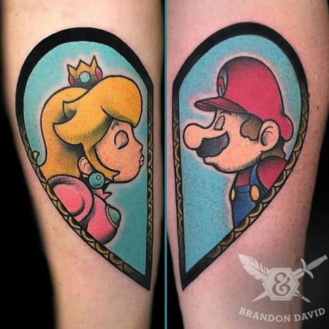 Var Mario og Peach forelsket?