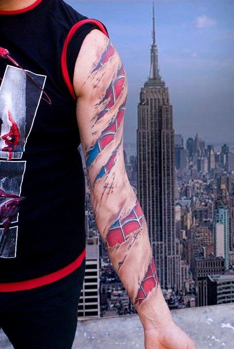 Τατουάζ Superhero: Τα αγαπημένα μας