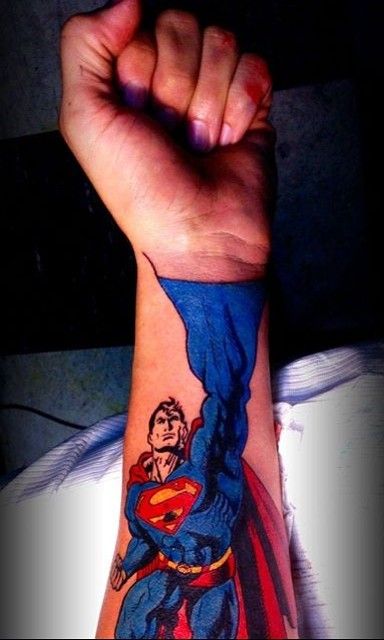 Τατουάζ Superhero: Τα αγαπημένα μας