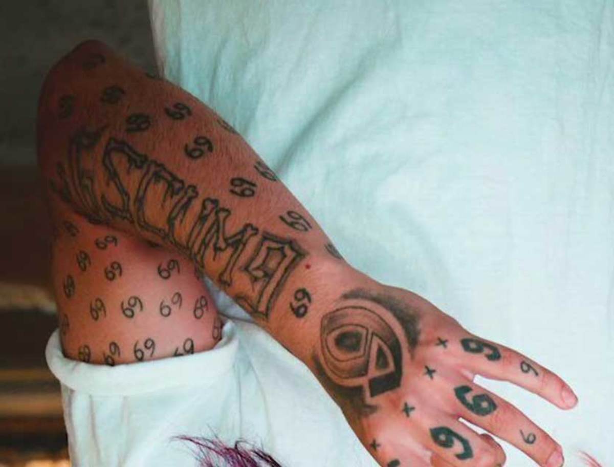 6ix9ine-scum-tattoo