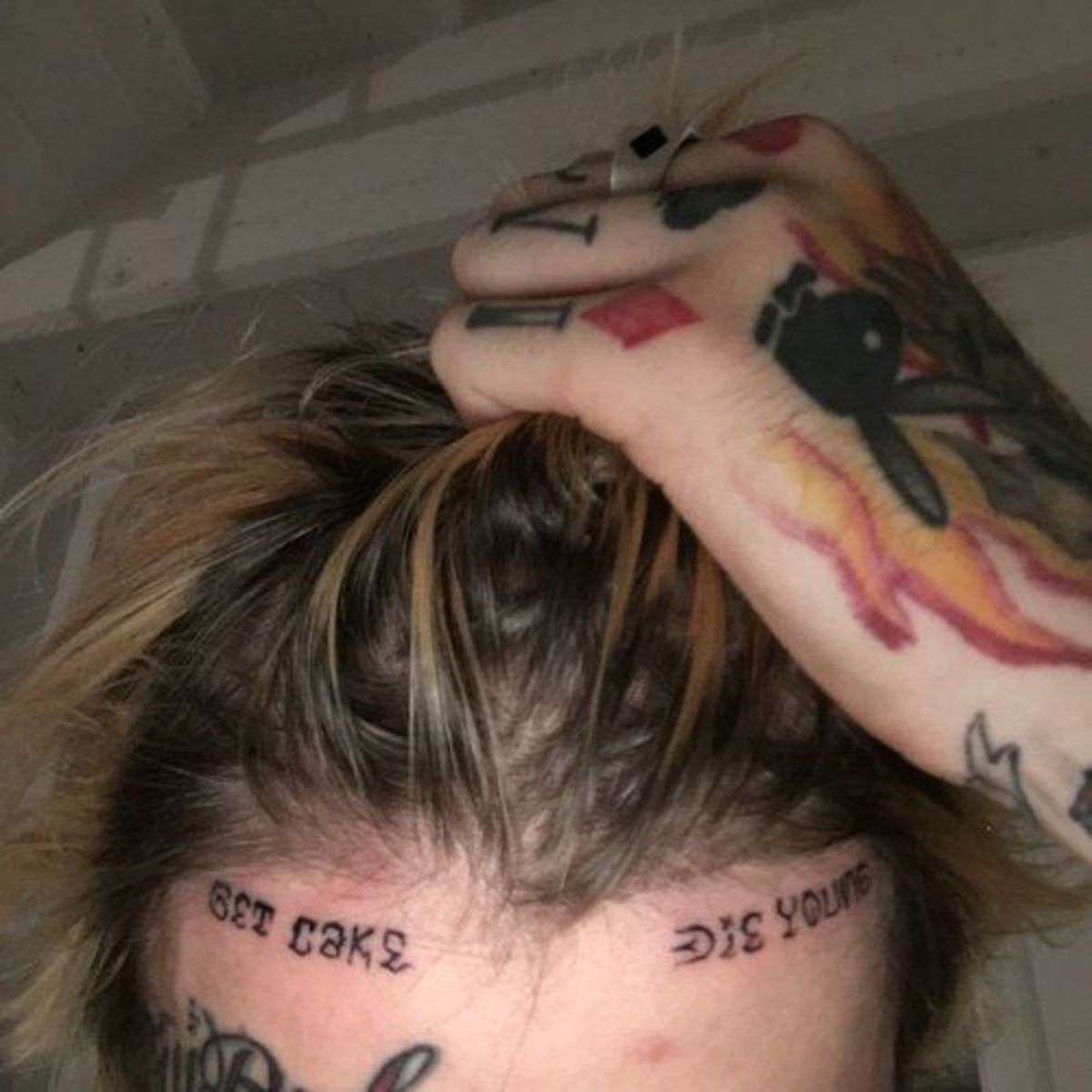 Get-cake-die-young-Lil-peep-tattoo