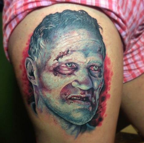 Zombie Merle! Tatuointi Karl Berringer