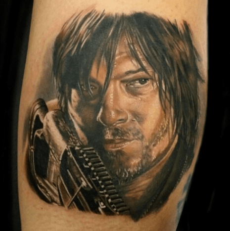 Daryl haastaa & amp; sinulle. Bryan Merckin tatuointi