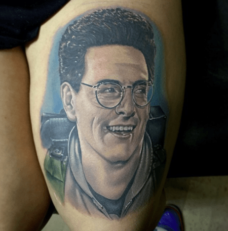 Egon Spengler! Tatuointi: Chris Jones