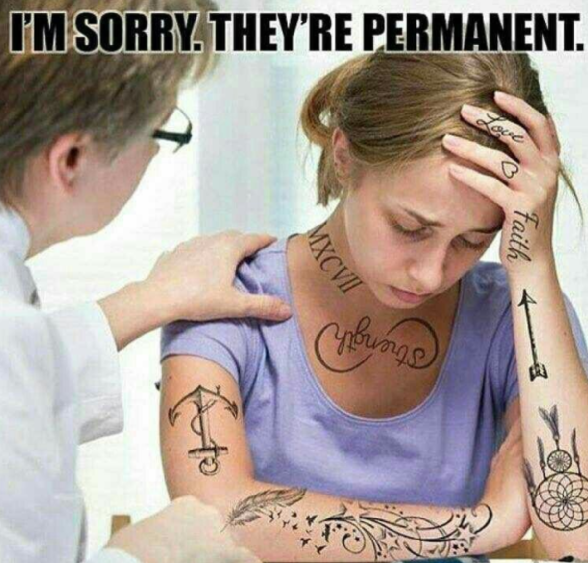 κακό meme τατουάζ