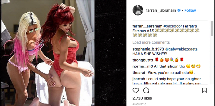 Foto via instagramSom Stephanie_b_1978 siger Farrah Famous A $$