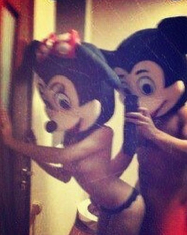Foto via instagram Kun Kendra kunne besudle Disney!