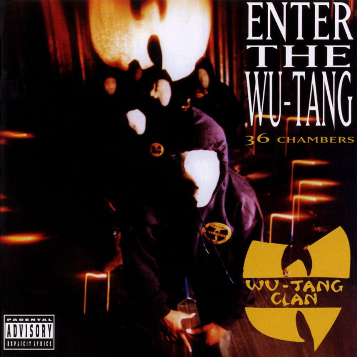 Kansikuva Wu-Tang-klaanin debyyttialbumille Enter The Wu-Tang (36 Chambers). Kuva: BMG Entertainment.