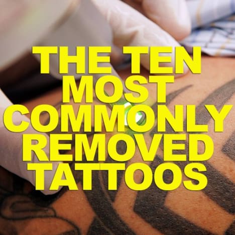 ΠΑΤΗΣΤΕ ΕΔΩ για να δείτε τα 10 πιο συχνά αφαιρούμενα τατουάζ!