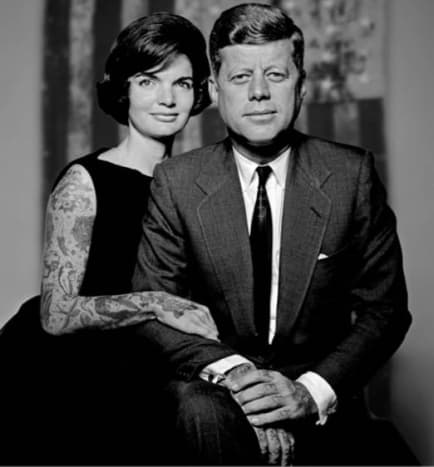 John F. Kennedy og Jackie Kennedy