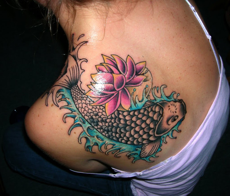 Τα πιο cool σχέδια τατουάζ Koi Fish που έχετε δει