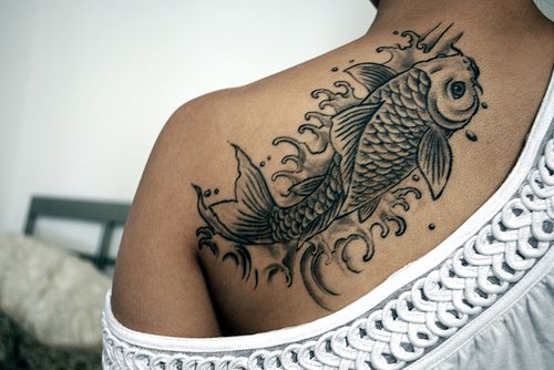 De sejeste Koi Fish Tattoo Designs, du har set