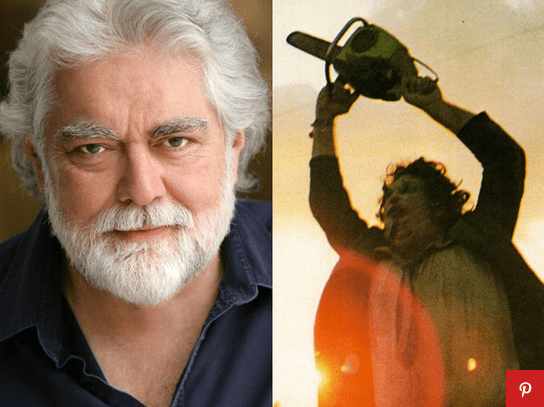 Leatherface on yksi modernin elokuvahistorian kuuluisimmista kauhuhahmoista. Nahkamaskin alla oleva mies oli Gunnar Hansen.