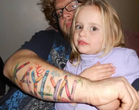 Ihastuttavimmat lasten taide -tatuoinnit - näet koskaan. Ei vitsi.