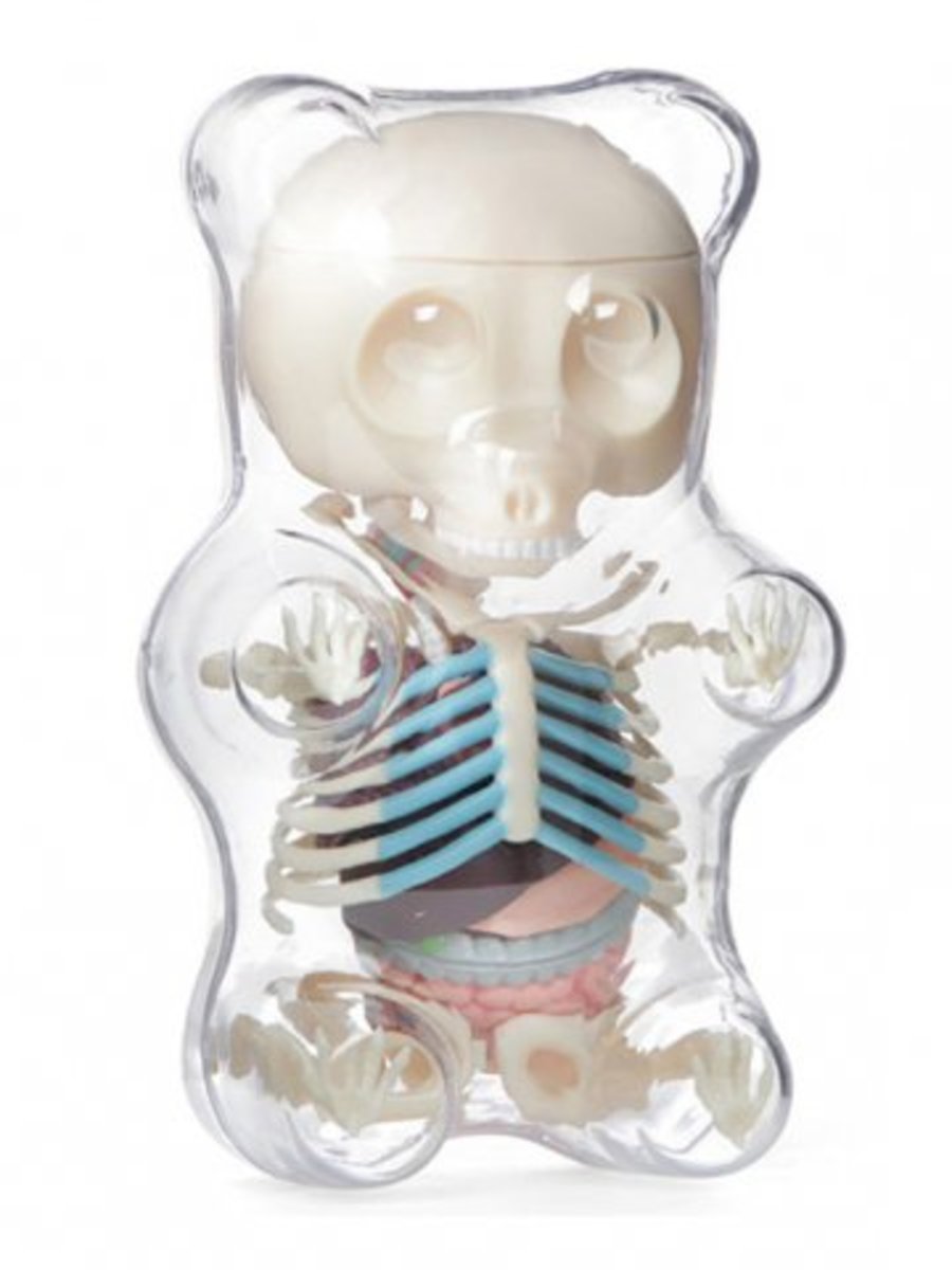 Fås på INKEDSHOP.COM: Anatomy Gummy Bear