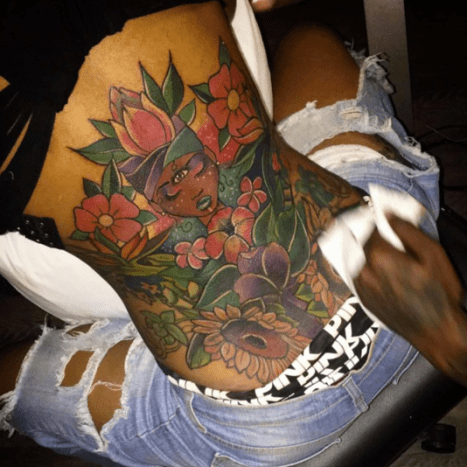 Coverup Kingin tatuointi