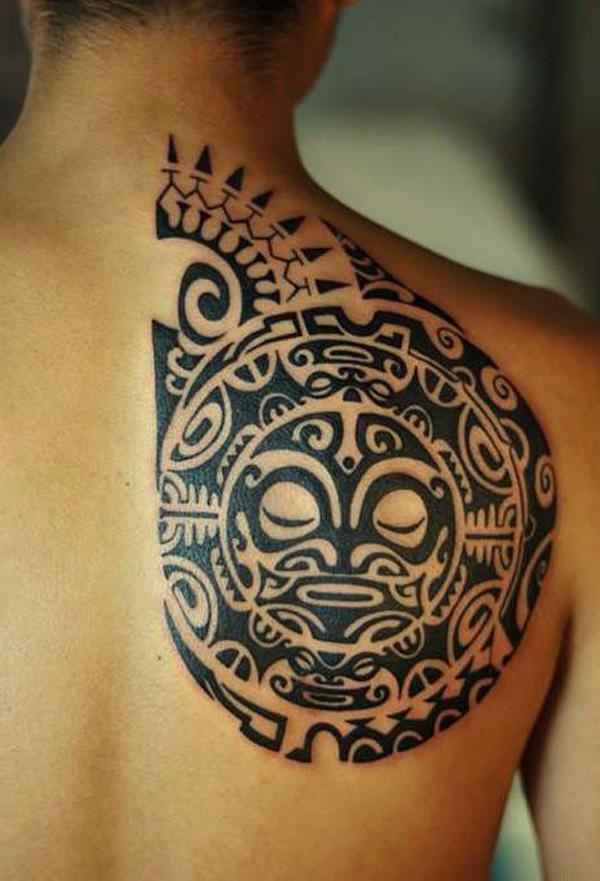 Perinteinen polynesialainen tatuointisuunnittelu