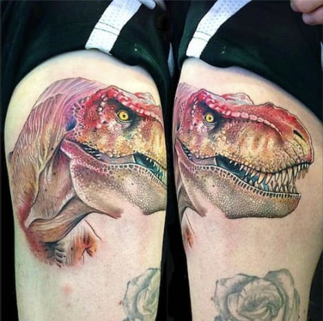 Αυτό το φαύλο θηρίο έκανε τατουάζ από τον David Corden.