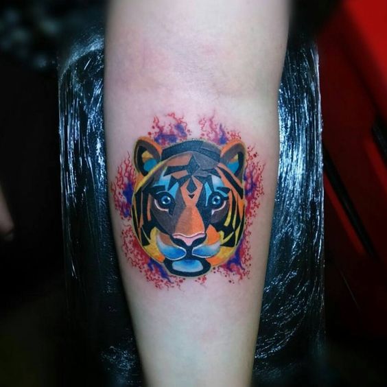 Σχέδια τατουάζ Tiger που θα σας ξετρελάνουν
