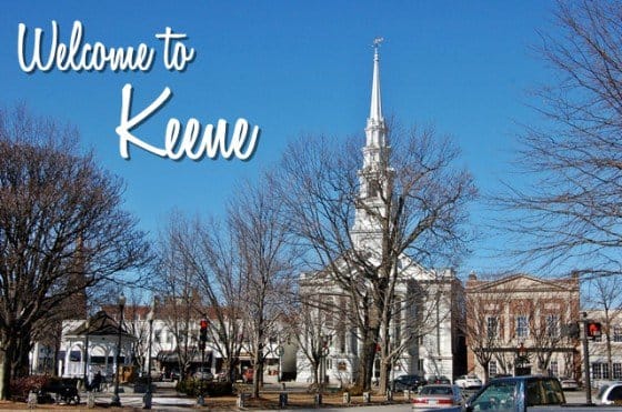 Keene ligger i Cheshire County, NH, og er hjemsted for Keene State College, den berygtede Pumpkin Festival og masser af talentfulde tatoverere.