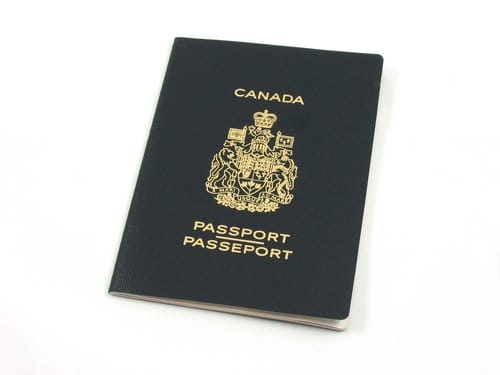 Hänen Kanadan passinsa